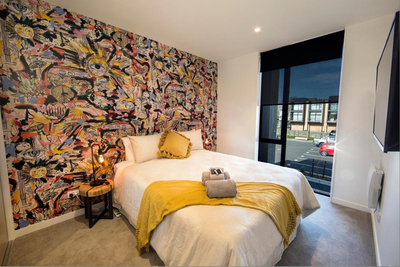 Funk In The City - Luxury Laneway Apartment With Single Garage Christchurch Extérieur photo