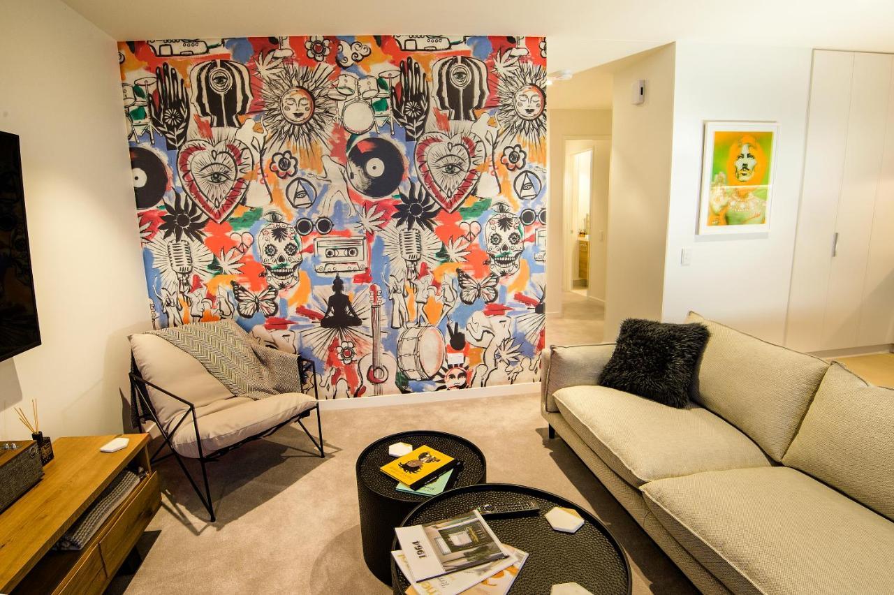 Funk In The City - Luxury Laneway Apartment With Single Garage Christchurch Extérieur photo